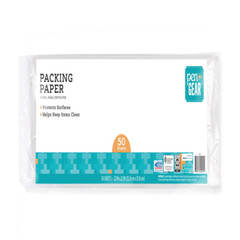 White Packing Paper for Moving & Shipping Newsprint Sheets 50 Sheets 22″X22″