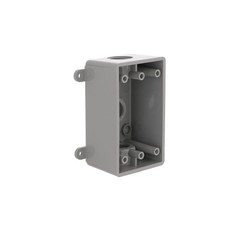BELL PSB37550GY Single-Gang Weatherproof Three 1/2 in. or 3/4 2 in., Gray