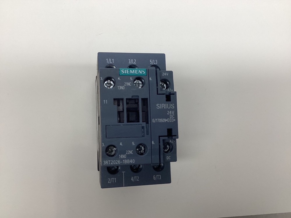 3RT2026-1BB40 SIEMENS Contactor 3RT2026-1BB40. 100% guaranteed .