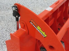 72″ Brush Root Rake Clam Grapple Attachment Fits Skid Steer Tractor Quick Attach