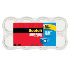 24 Roll Scotch 3M Heavy Duty Clear Packaging Shipping Tape about 2″ wide 3″ core