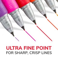 BIC Intensity Permanent Marker Fashion Colors, Ultra Fine Point, 36-Count
