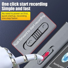 16GB USB Digital Voice Recorder Dictaphone Audio MP3 Sound Mini Recorder Player