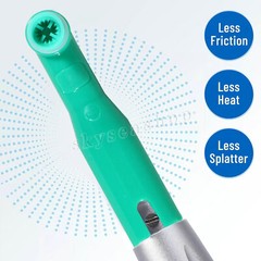 US Dental 1:1 LED Fiber Optic Internal Water Spray Contra Angle Handpiece SANDEN