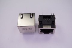 Lot of 2 48146-0011 Molex Modular Ethernet Connector CAT 5 150V RJ45 Gold Female