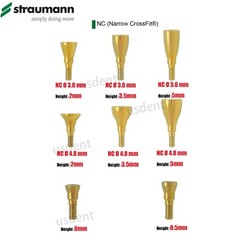 Dental ITI Straumann Healing & Locator Abutments Open/Closed Tray Post NC/RC Cap