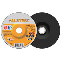 Walter 08W500 5×1/4×7/8 ALLSTEEL Grinding Wheels Type 27 25 pack