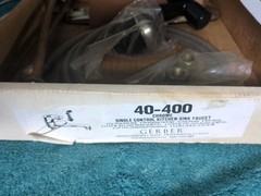 Gerber 40-400 Water Single Handle Kitchen Faucet w/Spray-Chrome 40400 NOS New