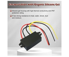 Power Converter Regulator DC 12V Step-Up to DC 48V 8A 384W Waterproof