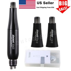 Dental Prophy Handpiece Mini Hygiene Low Speed Air Motor 4 Hole 2.4oz Nose Cone