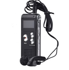 32GB Rechargeable LCD Digital Audio Sound Voice Recorder Dictaphone MP3 Player
