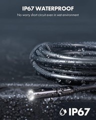 Endoscope Camera 1920P HD Borescope Inspection Camera for iPhone and Android 5M