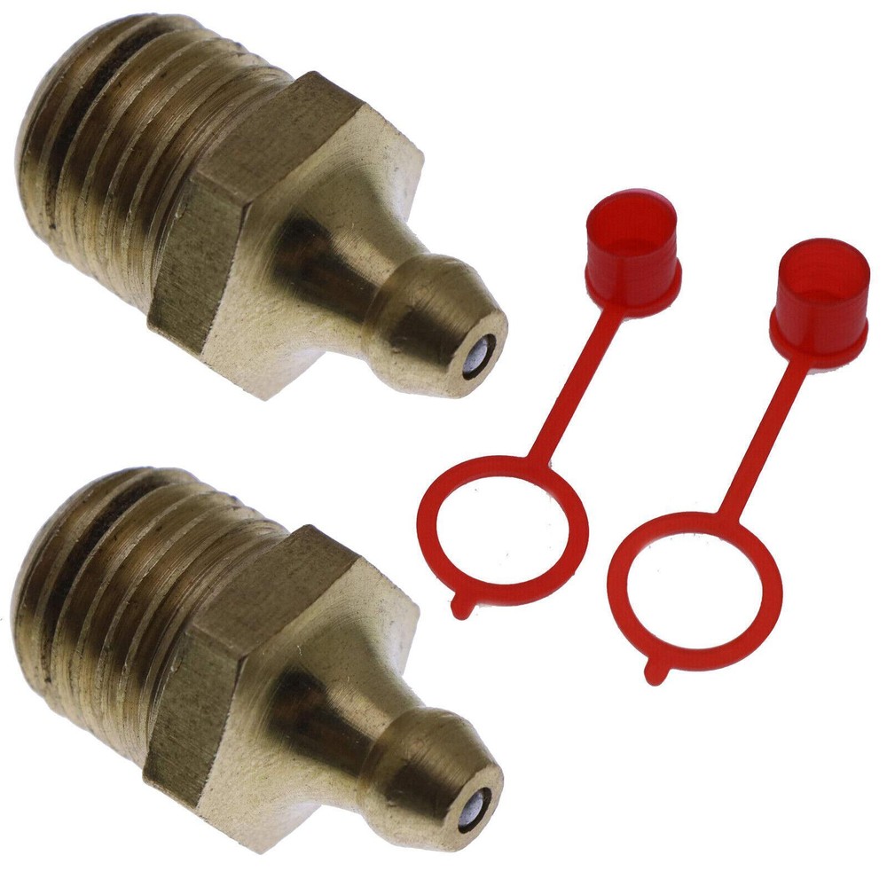 2X Grease Zerk Fitting for Bobcat MT52 MT55 MT85 S130 S150 T140 T180 T190 T200