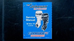 Johnson Evinrude Outboards Service Manual 50-70 HP 3-Cylinder 1997 OMC