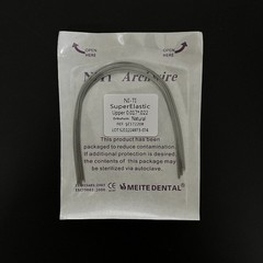 Dental Orthodontic Niti Super Elastic Rectangular Arch Wire Ovoid/Natural