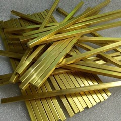 H59 Brass Square Bar Solid Rod 5/6/8/10/12/15/20 X 5/6/8/10/12/15/20 L250/500mm