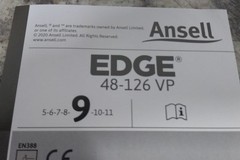 Ansell Edge 48-126 144 Pk Size 9 Black Multi-Purpose Gloves