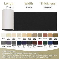 Gheeidau Canvas Repair Tape 4×70 Inch Waterproof Self-Adhesive Fabric Repair Pat