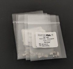 Dental Orthodontic Buccal Tube 1st Roth .022 Molar Bondable No-convertible