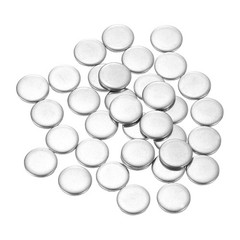 100Pcs Stainless Steel Disc, 3/8″ Dia 0.06″(1.5mm) Thick Round Circle Plate