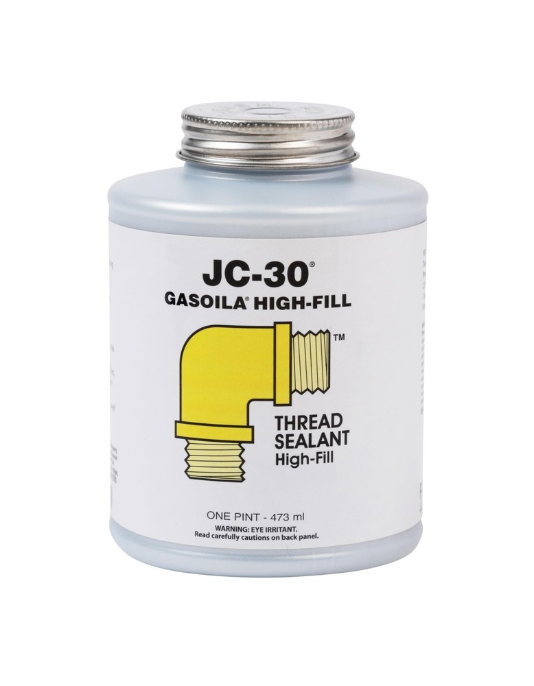 Gasoila Thread Sealant JC-30, High-Fill for Extreme Temperatures, Metal & PVC…