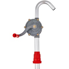 50″ Drum Rotary Barrel Pump Hand Crank Diesel Fuel Oil Transfer Pump 55 Gallon