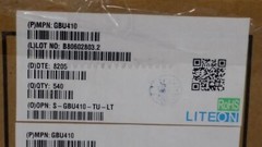 (10 PCS) GBU410 LITEON Bridge Rectifier Single Phase Standard 1 kV 2.4A GBU ROHS