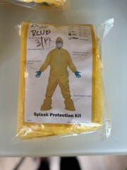 PPE Splash Protection Kit Yellow DQE (PR325)- NEW IN ORIGINAL PACKING