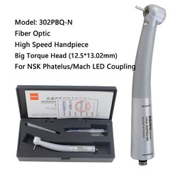 COXO Dental Turbine Fiber Optic High Speed Handpiece NSK Coupler 4 Hole 6 Pin