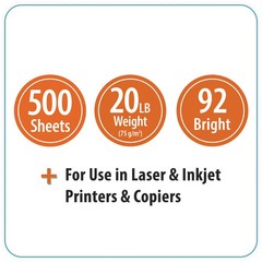 Pen Gear Standard Copy Paper – 500 Sheets