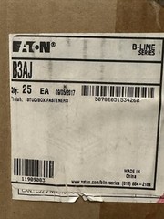 New Eaton B-Line B3AJ Ruff-IN Adjustable Plaster Ring 3 Gang Device .75 to 1.25