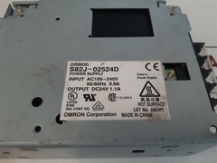Omron S82J-02524D Power Supply 50/60HZ 0.8A