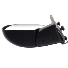 Black L&R Side Mirrors 01-02 Chevy Silverado 1500 HD Heated Manual Folding