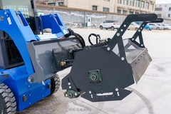 Mini Skid Steer Forestry Mulcher / TYPHON STOMP 509 Land Clearing Attachment