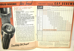 1943 Holo-Krome Socket Screw Products, Catalogue No. 41, Hartford, Conn.