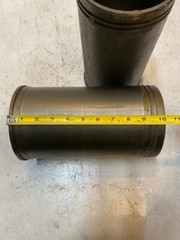 2 Qty of Cylinder Sleeves 10-1/4″ Long 5-1/4″ ID 5-11/16″ OD 6″ OD Bottom -2 Qty