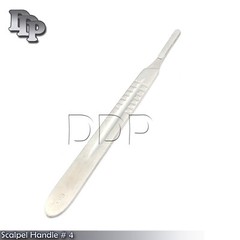 Scalpel Handle No.4 Blade Holder BP Handle Stainless Steel Fully Autoclavable
