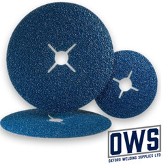 115MM (4 1/2″) Zirconiated Sanding Fibre Discs BOX OF 25