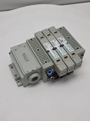 Numatics 239-1229 3-Station Valve Manifold 162BB500M000061 24VDC “CLEAN”