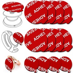Replacement Adhesive Pads 8 Pack for Pop Socket Expanding Phone Grip NEW