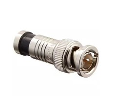 Platinum Tools BNC RG6 Compression Connectors Nickel Plated – 8 Pack