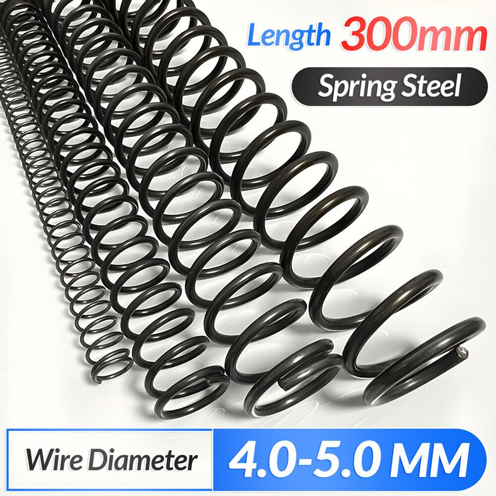 Compression Spring Pressure Springs, Wire Dia 4mm-5mm, OD 20-80mm, Length 300 mm