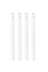 Vented Oral Evacuation Tips 6″-152mm, White, 100 pcs / Bag.