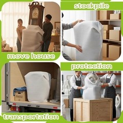 5 Cushioned Foam Pouches 28x40in – Essential Packing Supplies for Fragile Goods