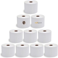 10 Rolls (4500) 4″x6″ Direct Thermal Shipping Label 450/Roll