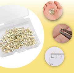 AIEX 14K Gold Chip Solder 0.5 Gram (0.32DWT) Ultra Tiny Gold Chip Solder, Low Te