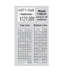 Monarch 1136-01 PRICING GUN – 2 Line – Authorized Dealer