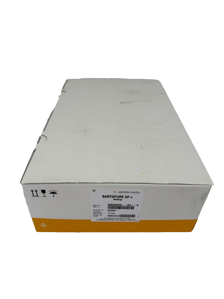 Sartorius Sartopure GF+ Midicap Filters 1.2 µm Part Number 5555303P8–O–A