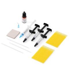 Dental Ortho Bonding Light Cure Resin Composite Kit/ LED 1S Curing Light Lamp