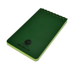 Rothco 3×5 Waterproof All Weather Notebook Memo Pad Spiral Bound Writing Paper